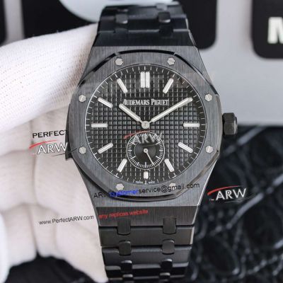 Audemars Piguet Royal Oak Repeater Supersonnerie All Black Case Swiss Replica Watch